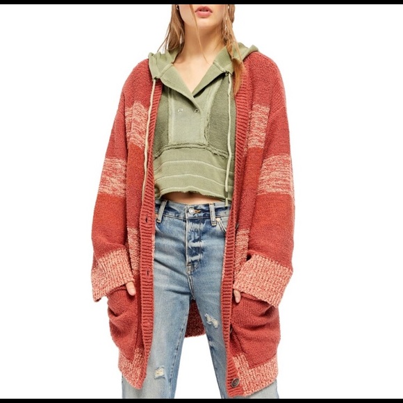 Free People Sweaters - Free people Southport Beach, Oversized Cardigan